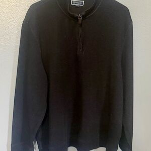 Club Room Men's Dark Zip-Up Sweater